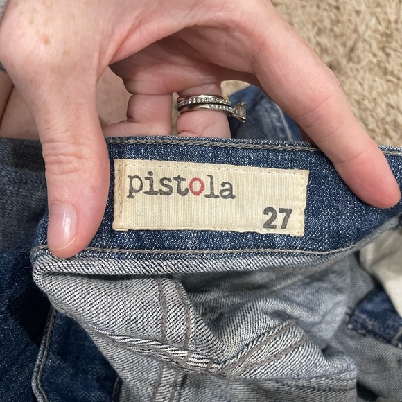 Pistola Jeans women’s size 27 distressed jeans denim - Picture 2 of 6